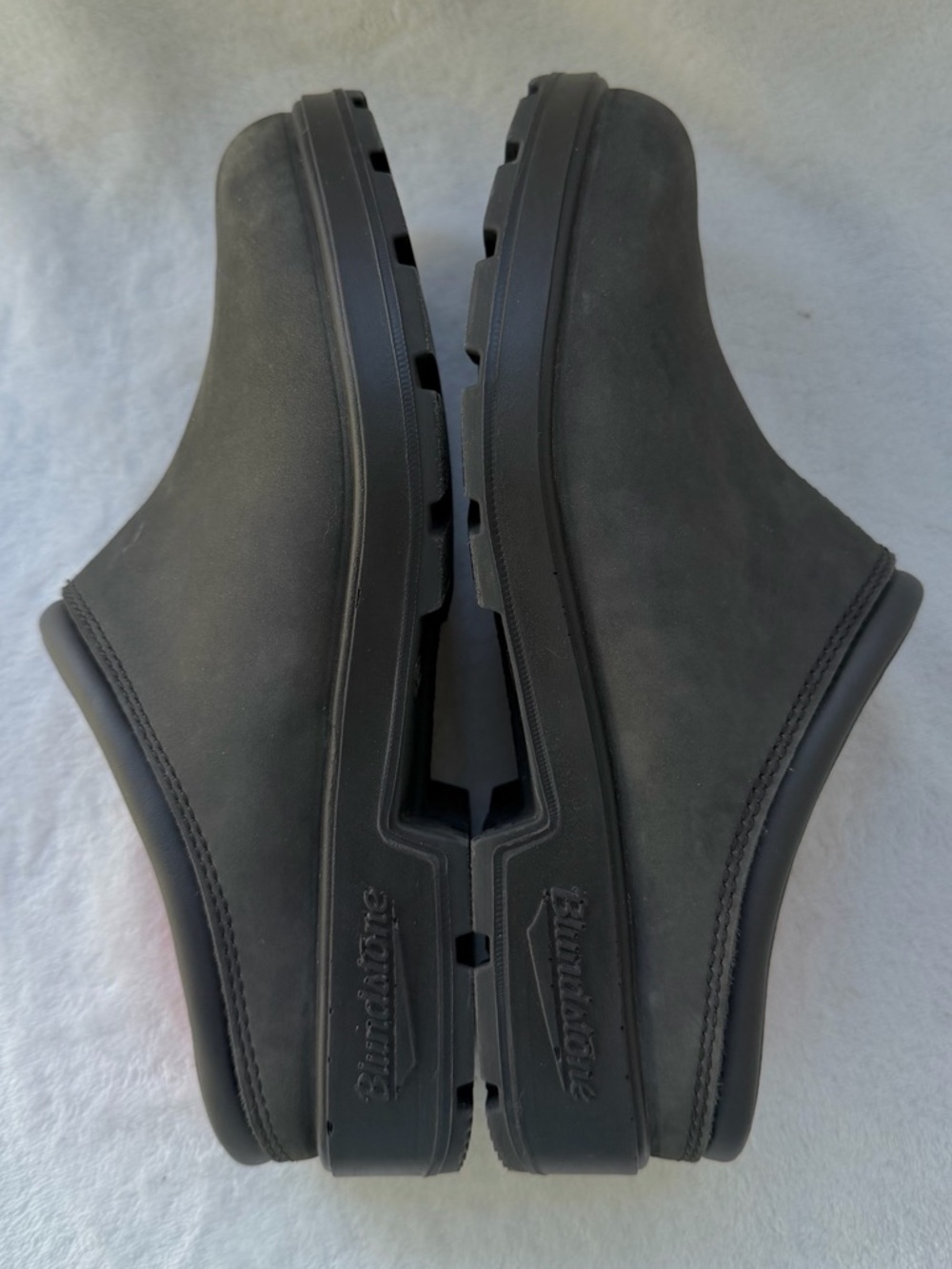 Blundstone Original Clogs Rustic Black Leather Size 9.5 Womens SUPERFEET Insole - Picture 11 of 16